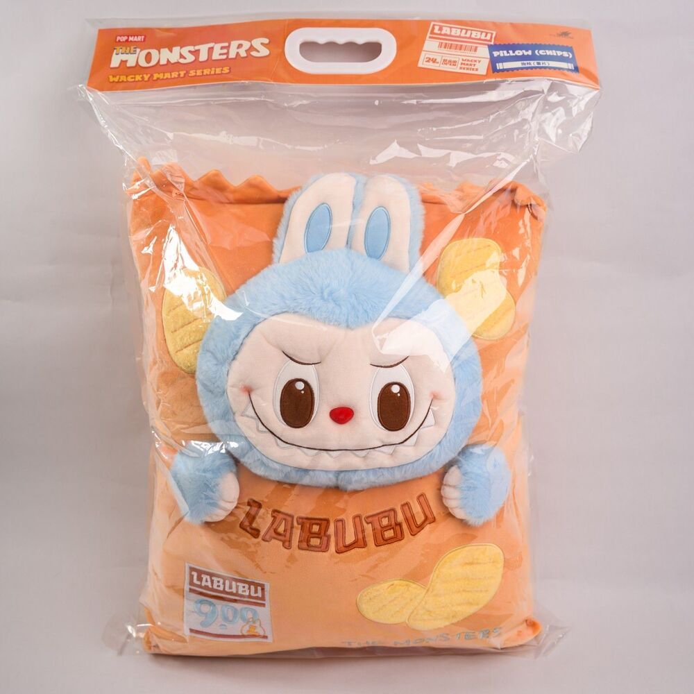 Pop Mart Labubu Wacky Mart Series Pillow (Chips) Authentic Sealed